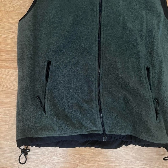 Prospirit Men's Forest Green Fleece Vest - Picture 4 of 7